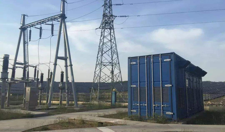 光伏發(fā)電多少兆瓦需要升壓站，光伏升壓站接線原理