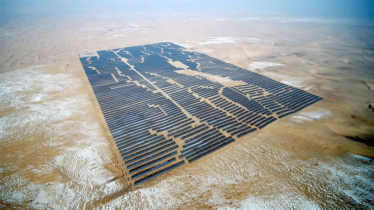 光伏治沙的可行性，用光伏板治理沙漠可行嗎